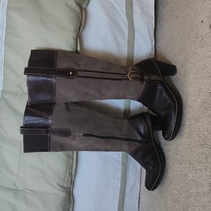 Naturalizer N5 comfort leather and suede Dandy boots
